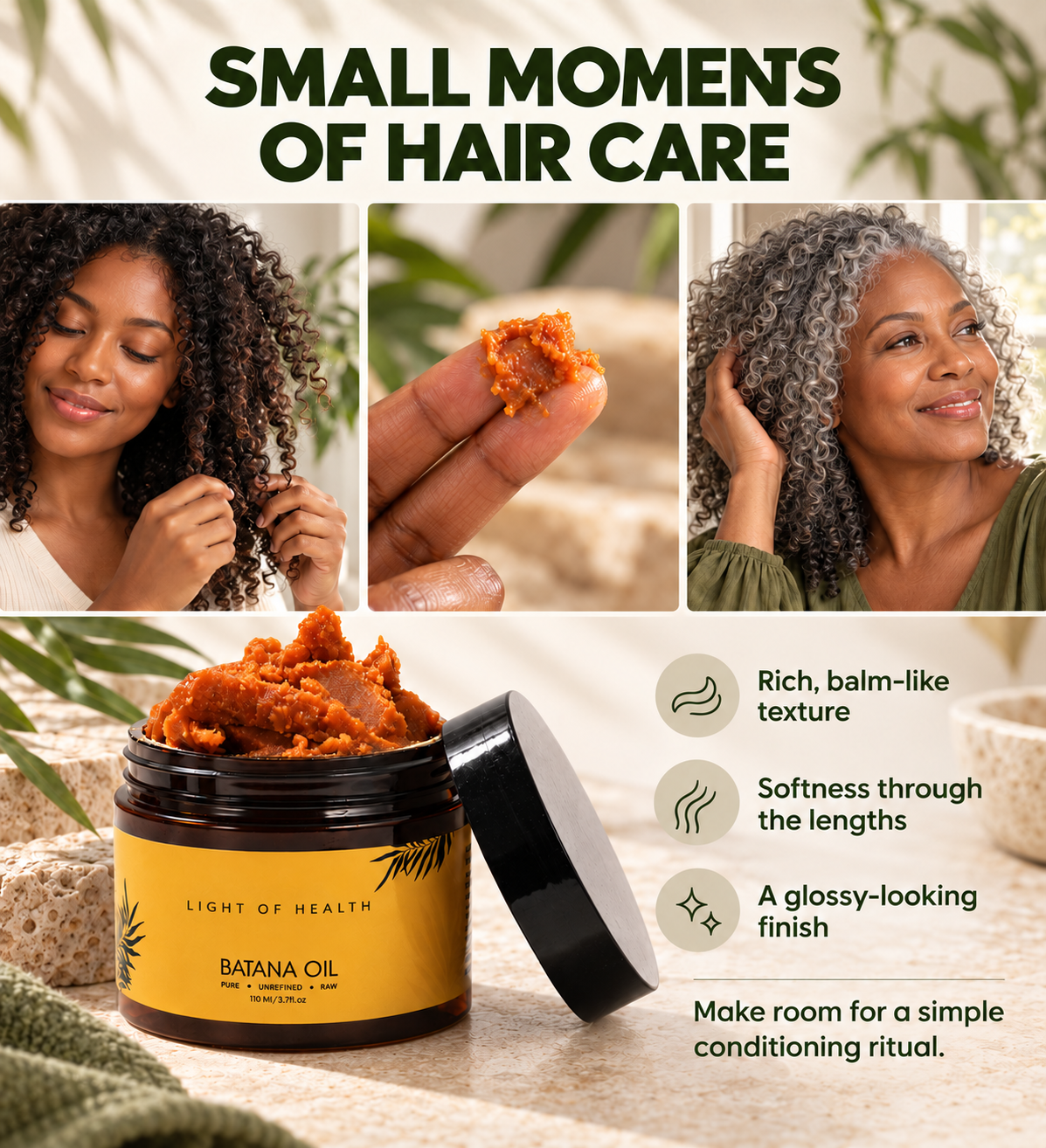 Batana Natural Hair Oil