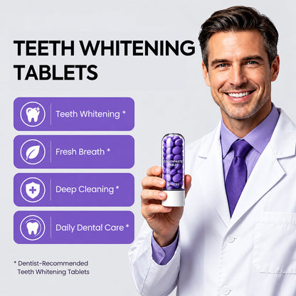 Purple Toothpaste Tablets-Fluoride-free oral care