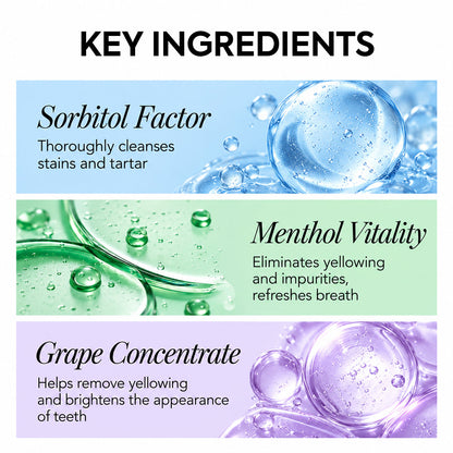 Purple Toothpaste Tablets-Fluoride-free oral care