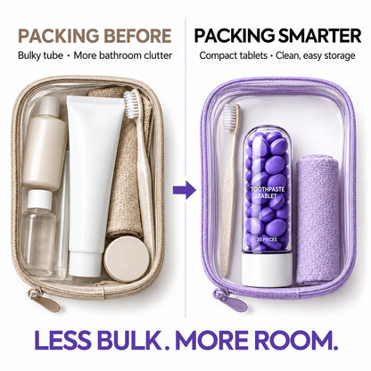 Purple Toothpaste Tablets-Fluoride-free oral care