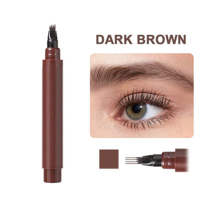 ✨Waterproof 4-Tip Beard & Eyebrow Pen – Smudge-Proof, Natural Look & Long-Lasting