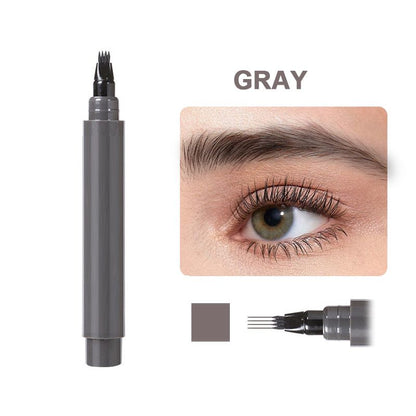 ✨Waterproof 4-Tip Beard & Eyebrow Pen – Smudge-Proof, Natural Look & Long-Lasting