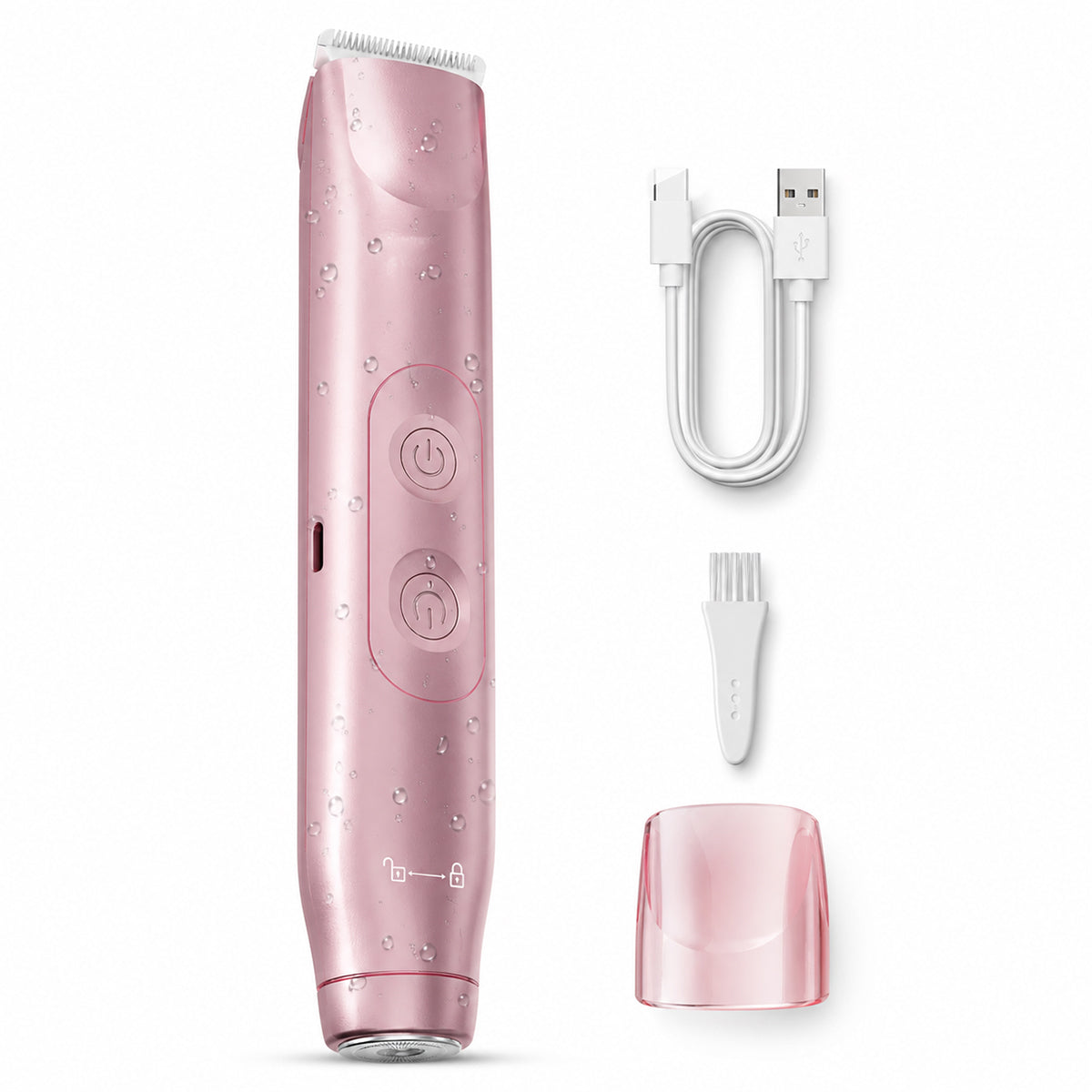2-in-1 Rechargeable Bikini Trimmer – Waterproof