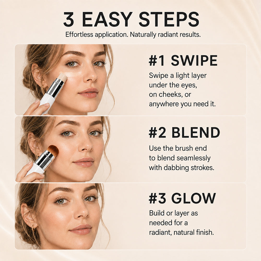 Korean Color-Changing Foundation Stick