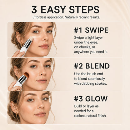 Korean Color-Changing Foundation Stick