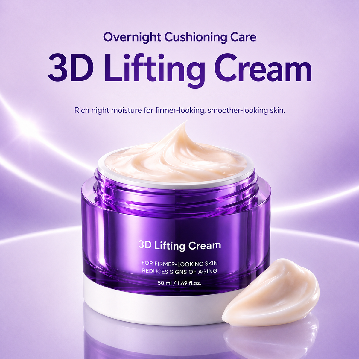2026 3D Lifting Cream 1.7 fl oz | Advanced Korean Facial Night Cream