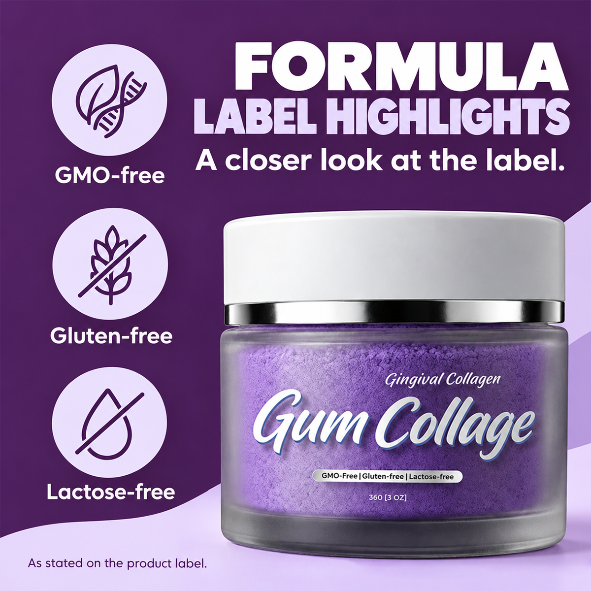 Marine Collagen for Gums — Supports Healthy Gingival Tissue