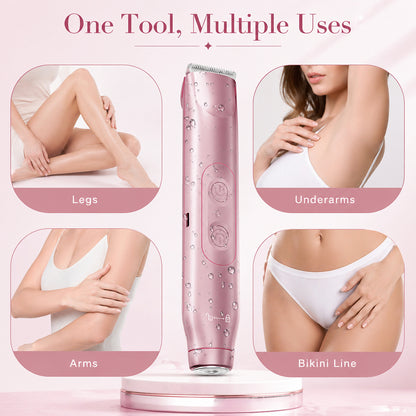 2-in-1 Rechargeable Bikini Trimmer – Waterproof