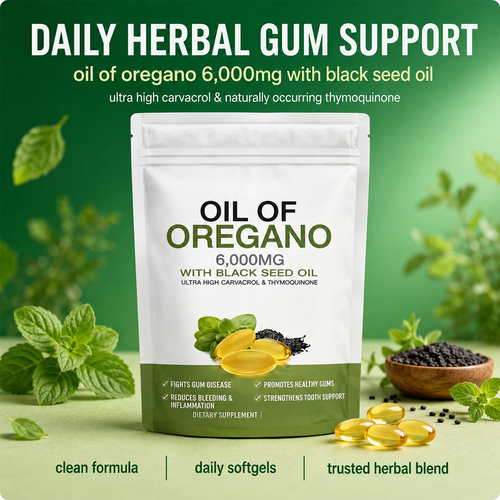 Oregano & Black Seed Oil Softgels
