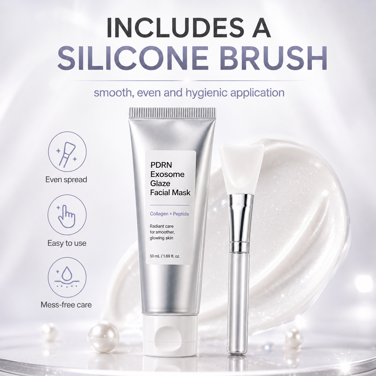 PDRN Exosome Glaze Facial Mask
