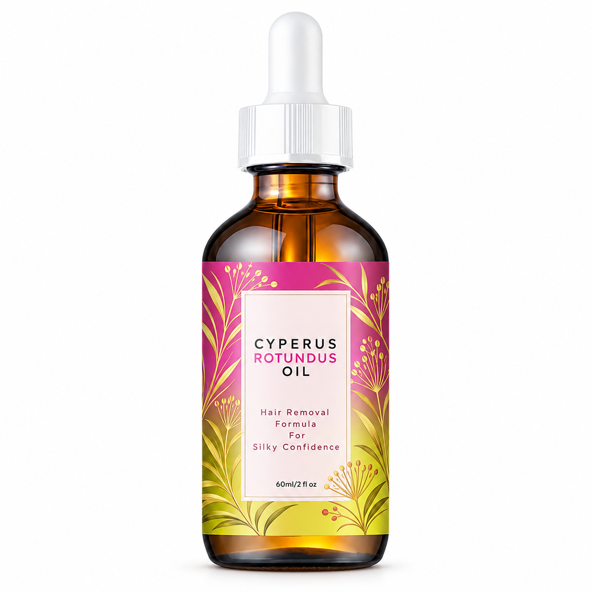 Cyperus Rotundus Oil for Hair Reduction