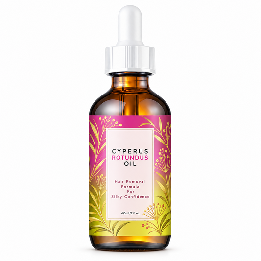 Cyperus Rotundus Oil for Hair Reduction