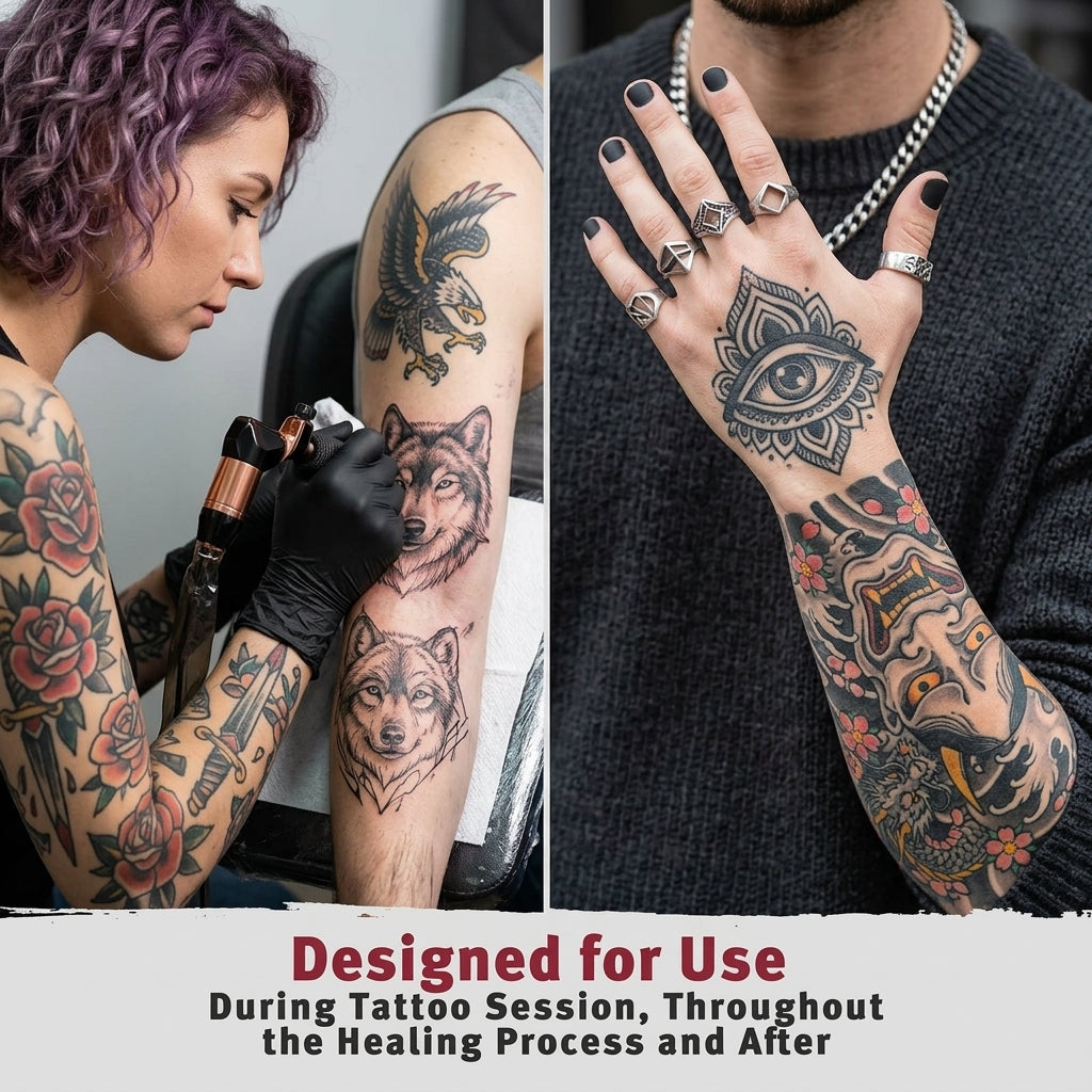 Non-Greasy Tattoo Balm for Daily Ink Care