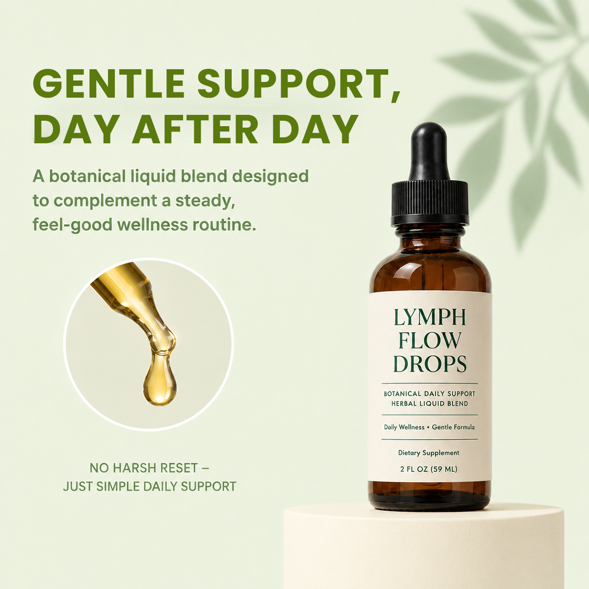 Lymphatic Drainage Drops - Release Trapped Fluid