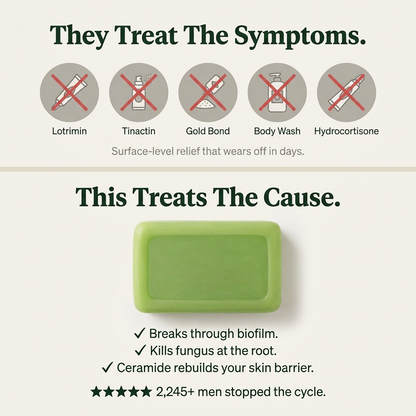 Tea Tree Cleansing Soap Bar, Refreshes & Balances Complexion