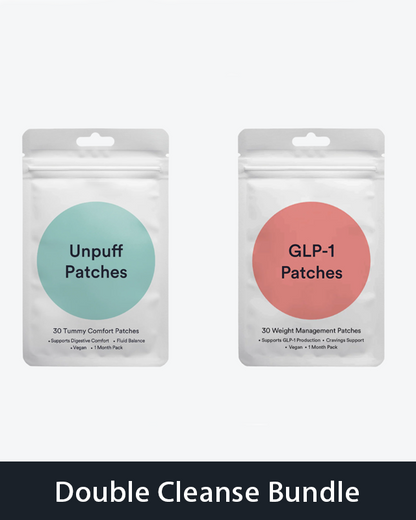 Double Cleanse Bundle Patches ( 1 Month Supply)