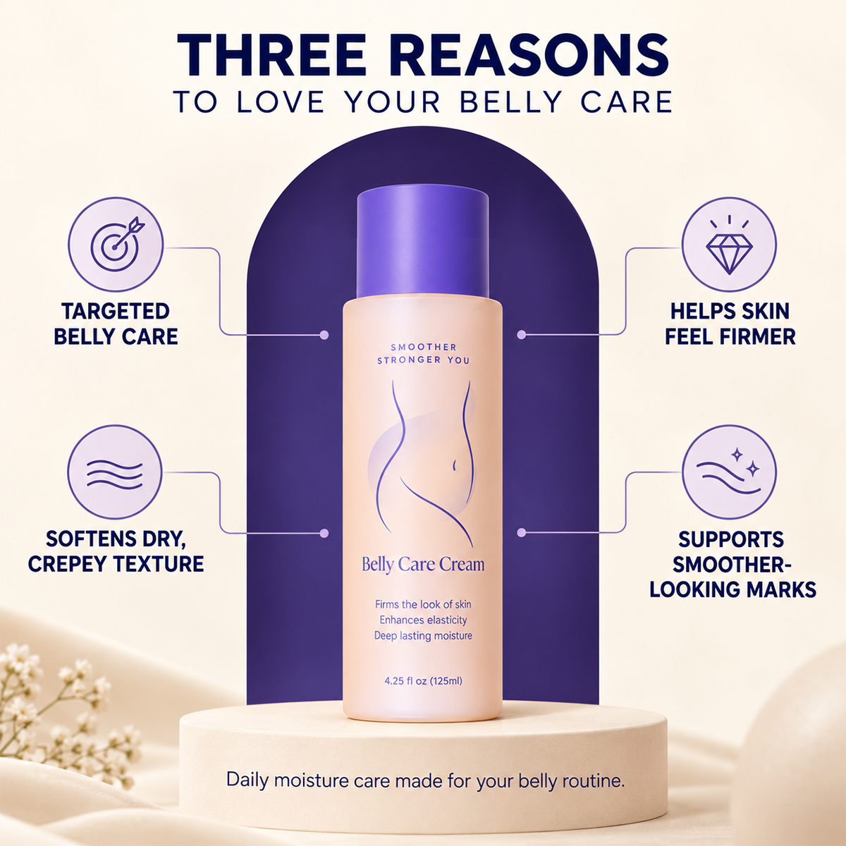 🌸 Tighten & Smooth Belly Cream