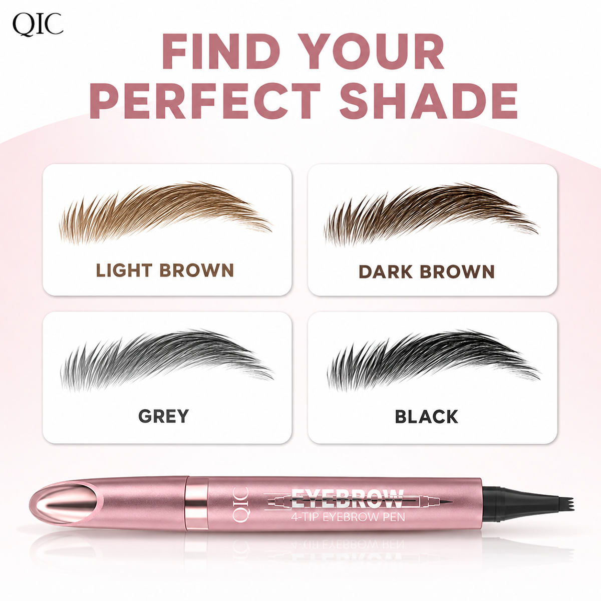 ✨ Waterproof Micro-Fork Eyebrow Pencil