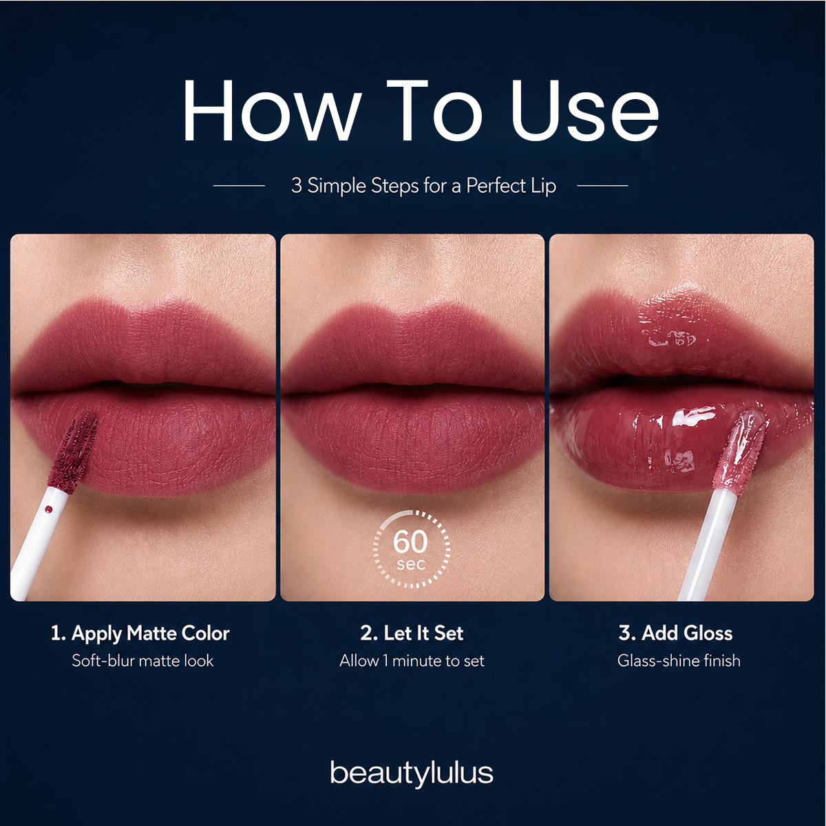 2-in-1 Matte & Gloss Lip Color