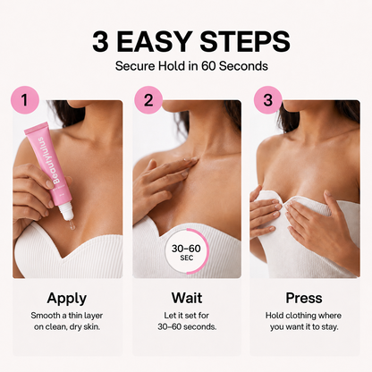 Easy Remove Skin-Friendly Body Adhesive Anti-Slip Clothing Gel