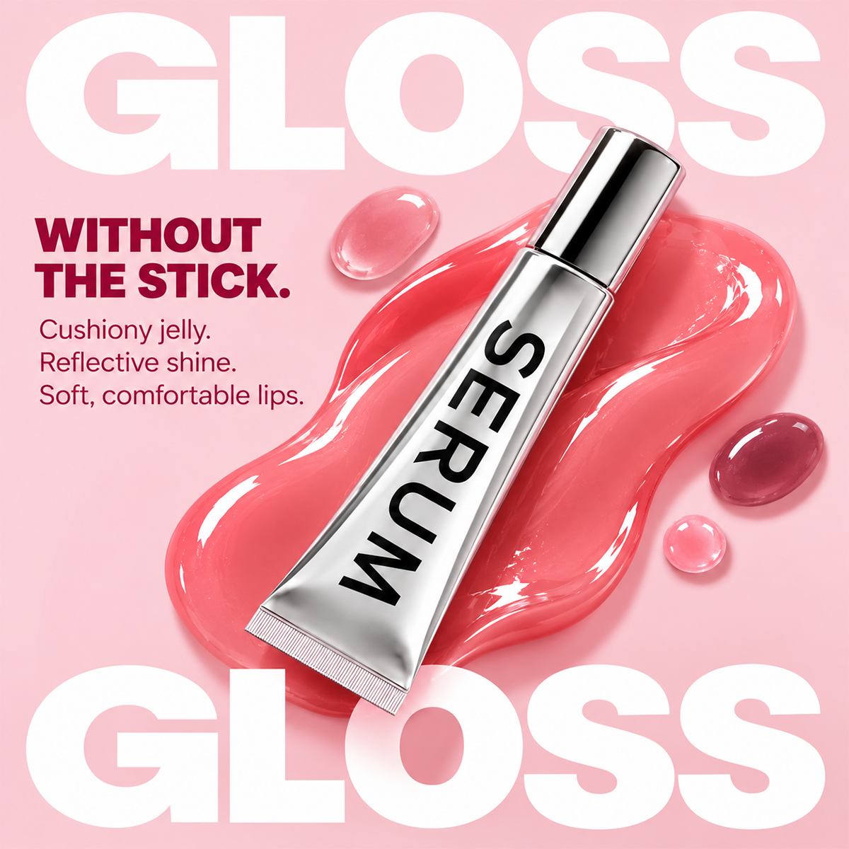 Hydrating Tinted Lip Balm — Moisture & Glossy Shine