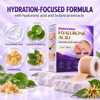 Nano Microneedle Scar Care Tape – Targeted Hyaluronic Acid Care for Visible Scars