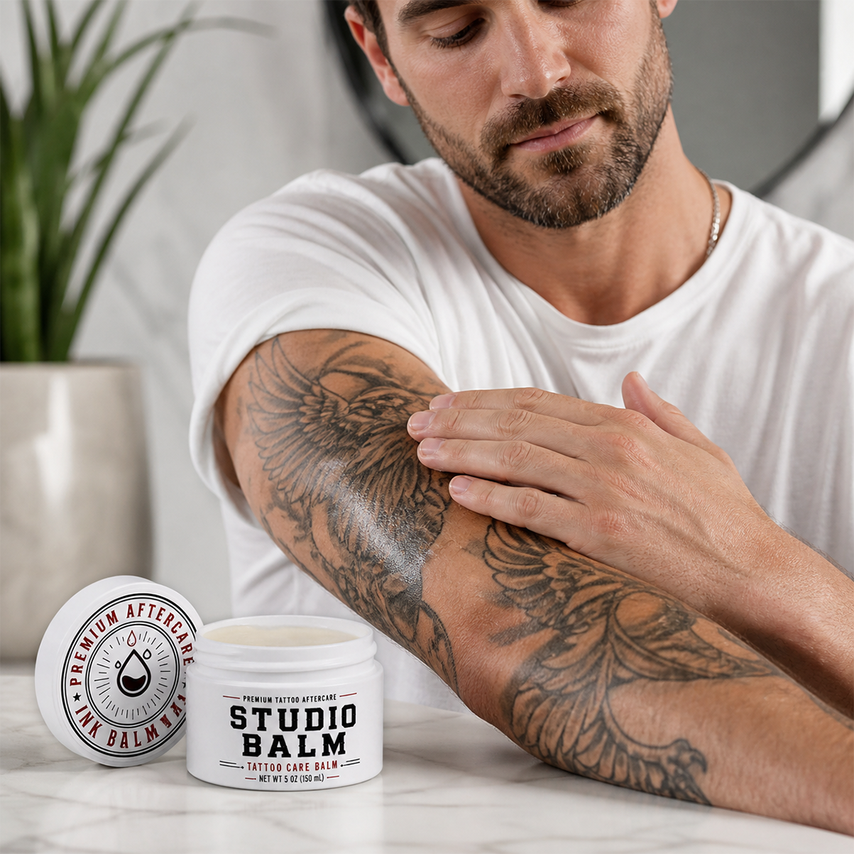 Non-Greasy Tattoo Balm for Daily Ink Care