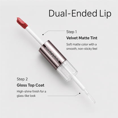 2-in-1 Matte & Gloss Lip Color