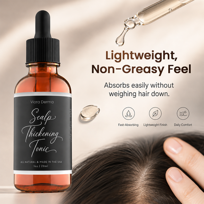 Hair Oil with Organic Herbs and Natural Vitamins