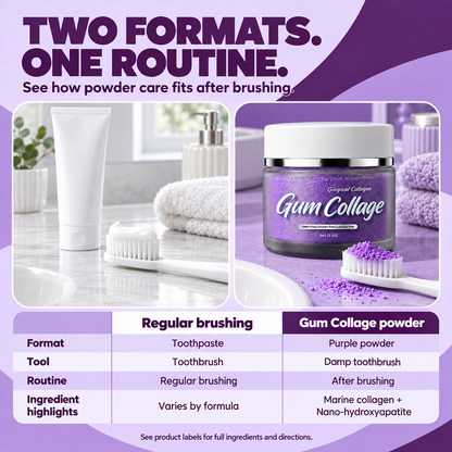 Marine Collagen for Gums — Supports Healthy Gingival Tissue