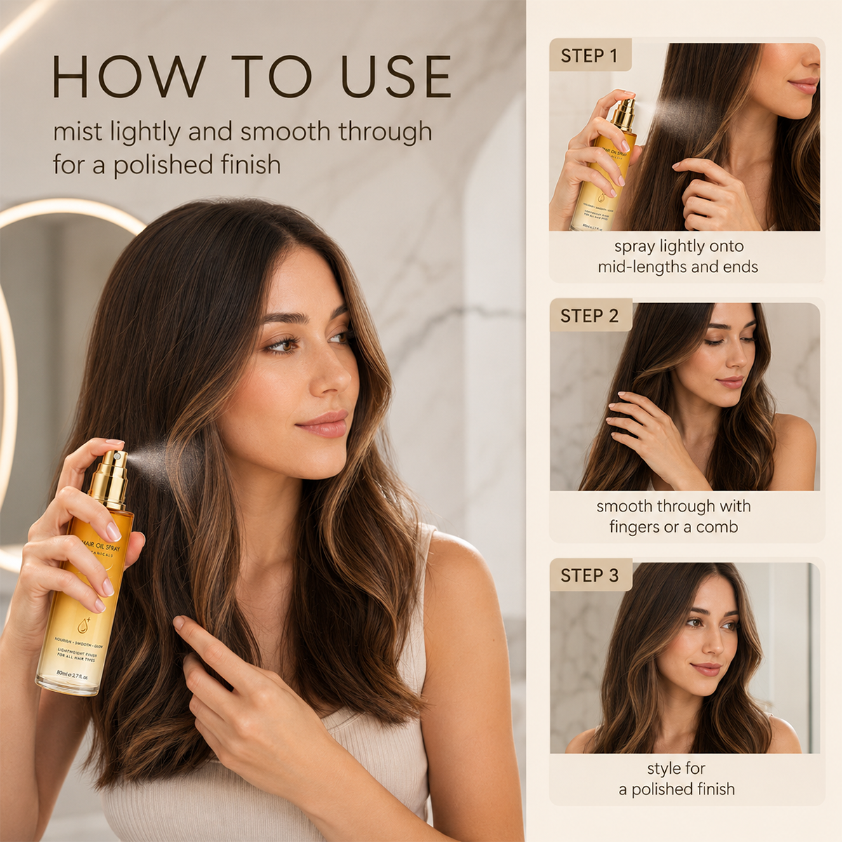 Hair Oil Spray
