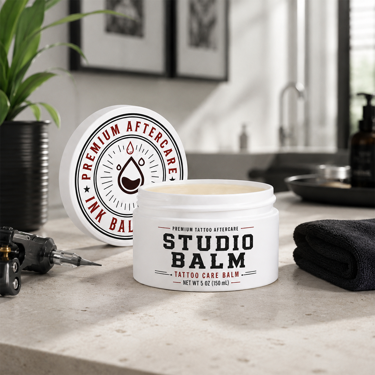 Non-Greasy Tattoo Balm for Daily Ink Care