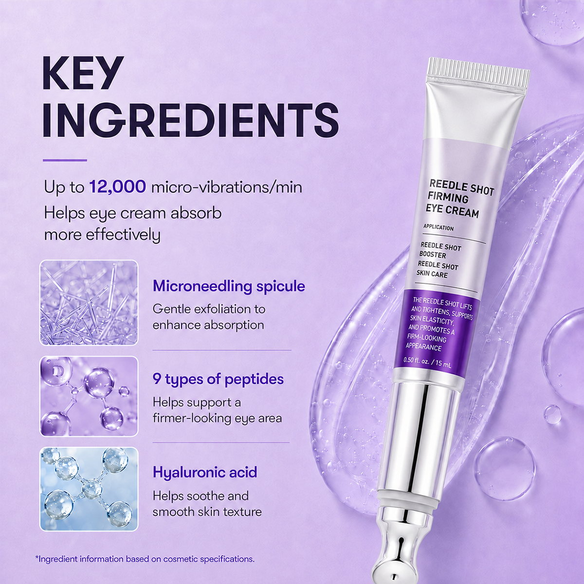 PDRN Reedle Shot Eye Cream