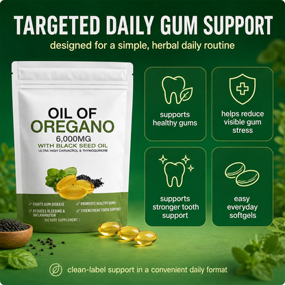 Oregano & Black Seed Oil Softgels