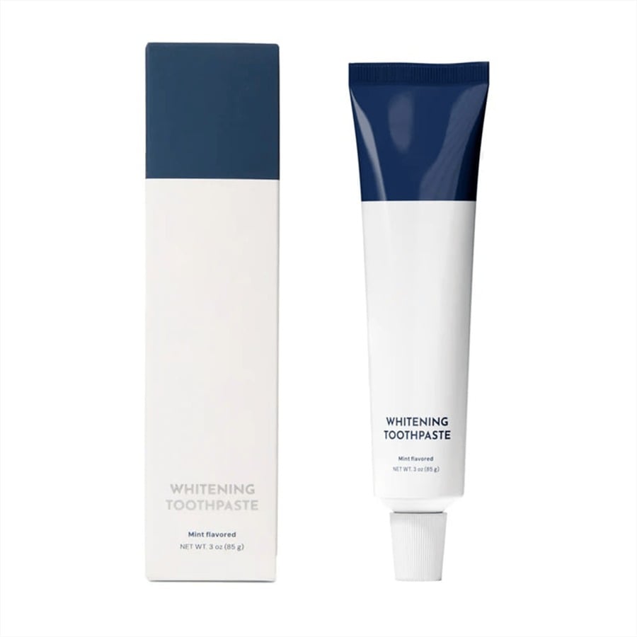Fluoride-Free Hydroxyapatite Teeth Whitening Toothpaste with Coconut Oil & Xylitol ❄️