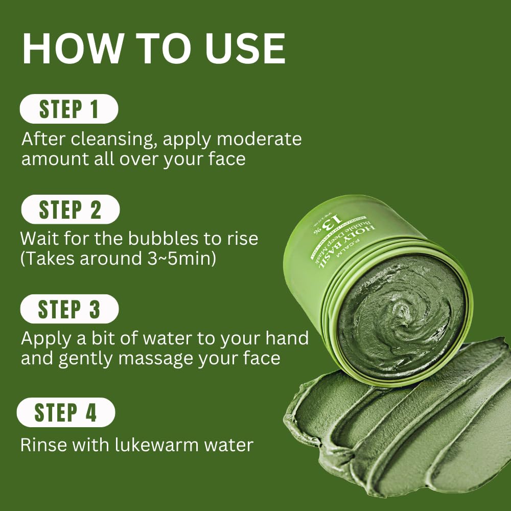 Holy Basil Bubble Cleanse