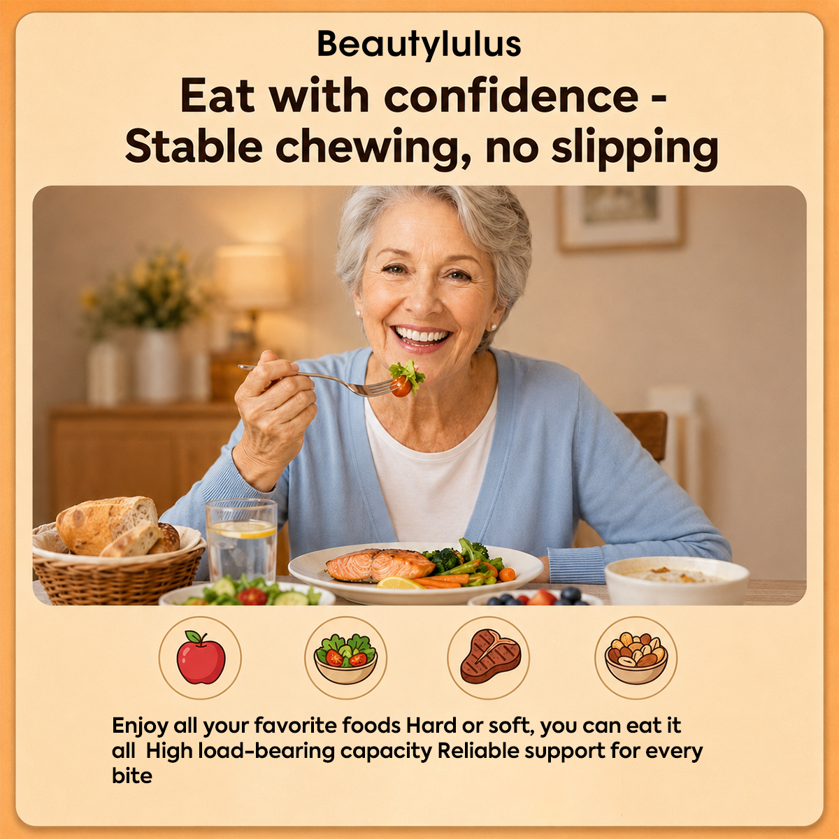 Custom-Fit Dentures for Everyday Comfort
