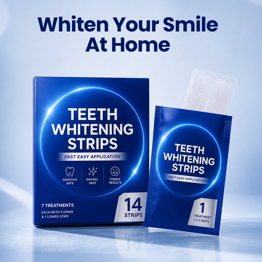 14 Count Premium Teeth Whitening Strips for Stain Removal