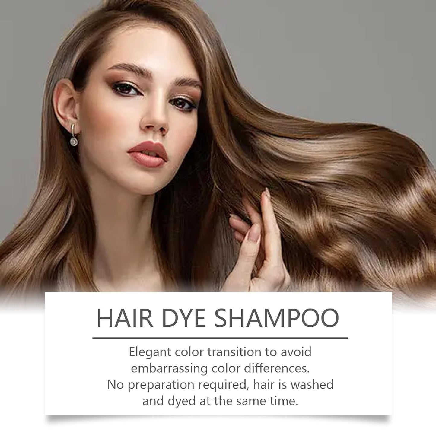 Natural Black Hair Color Shampoo