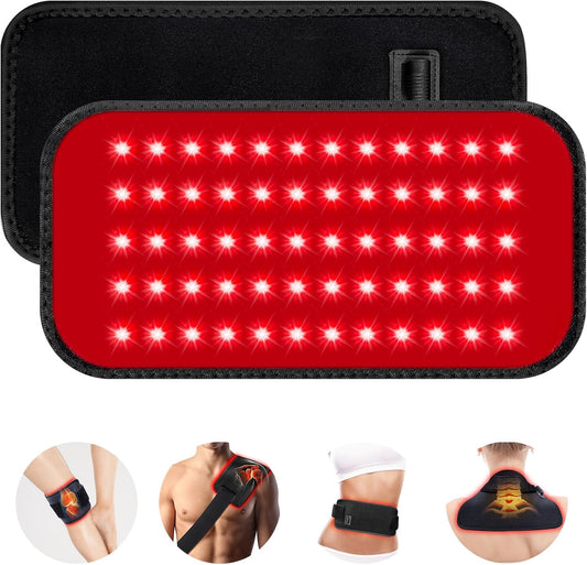 60 LED Dual-Wavelength Red Light Waist Wrap Belt