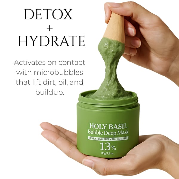 Holy Basil Bubble Cleanse
