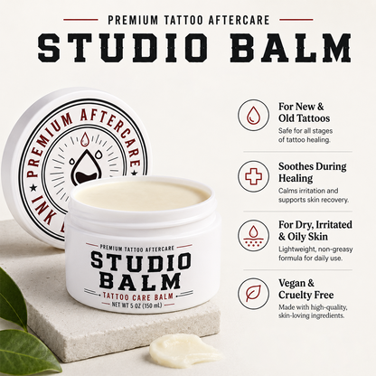 Non-Greasy Tattoo Balm for Daily Ink Care