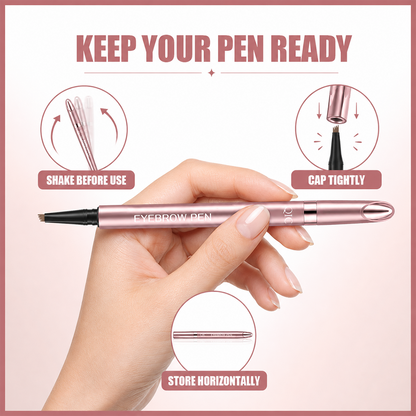 ✨ Waterproof Micro-Fork Eyebrow Pencil