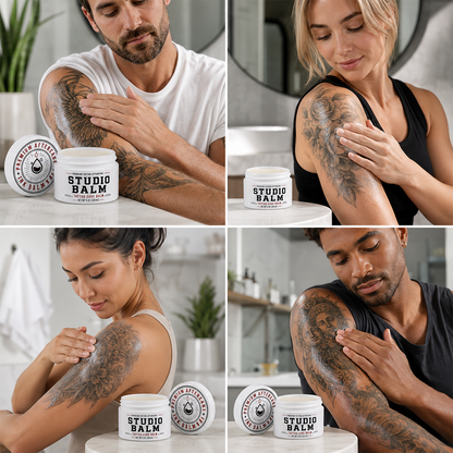 Non-Greasy Tattoo Balm for Daily Ink Care