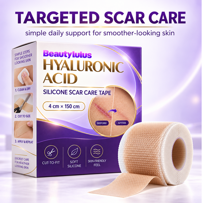 Nano Microneedle Scar Care Tape – Targeted Hyaluronic Acid Care for Visible Scars