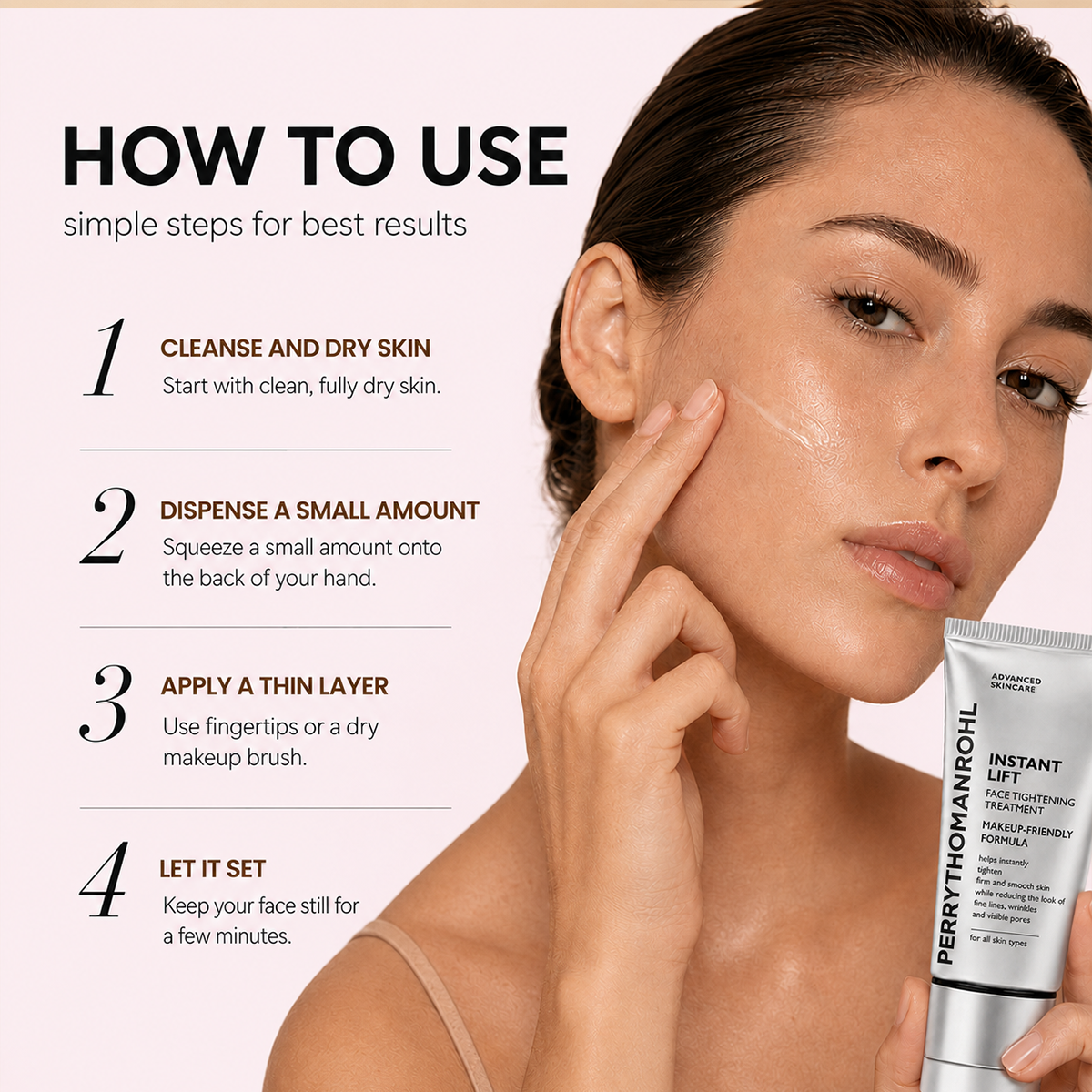 How to use face tightening treatment