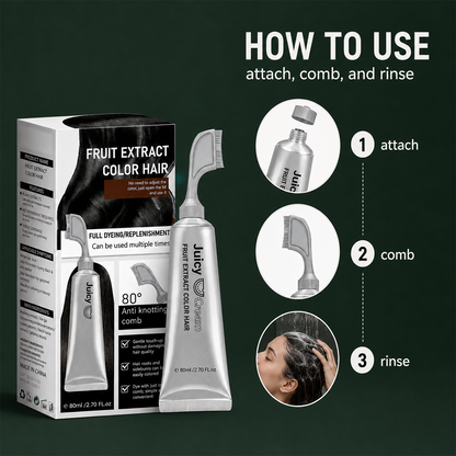 In Hair DyeCream for Gray Coverage