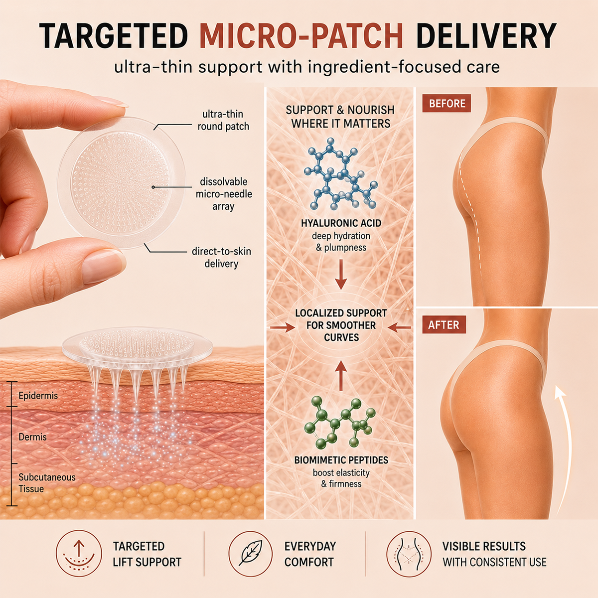 CurveSculpt™ Micro-Patch Firm • Smooth • Sculpt Curves