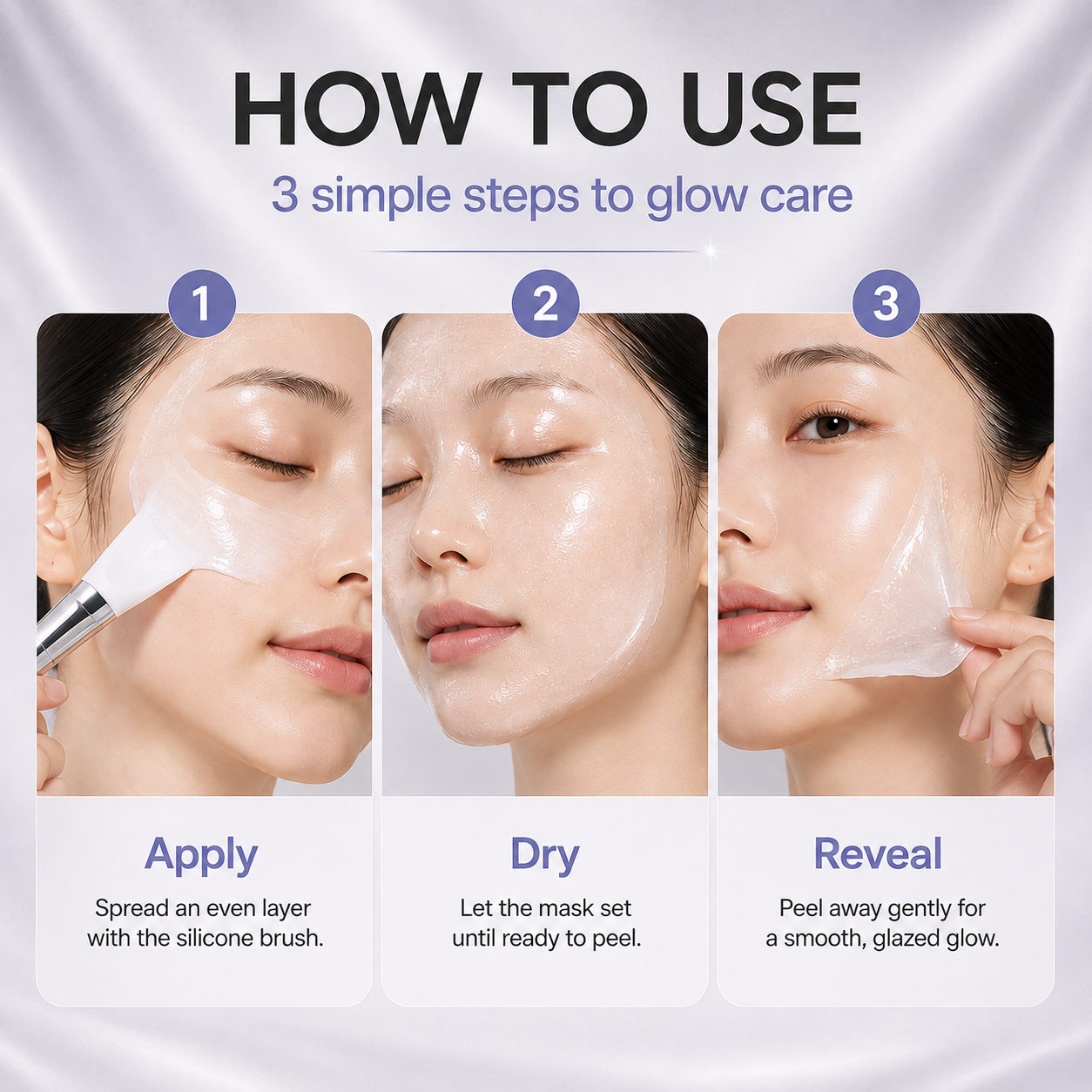 PDRN Exosome Glaze Facial Mask