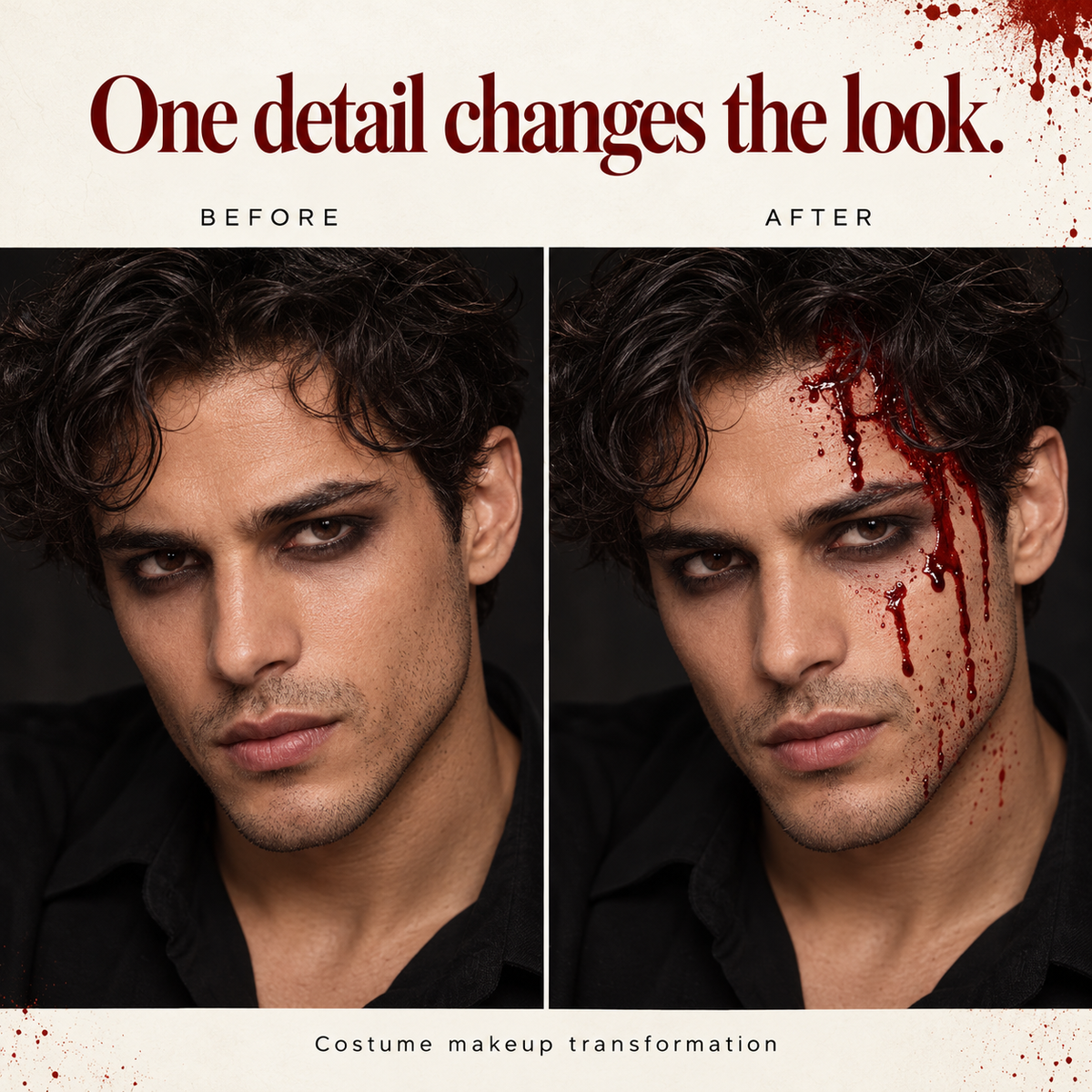 Halloween Beauty SFX Makeup-3PCS Fake Blood Kit